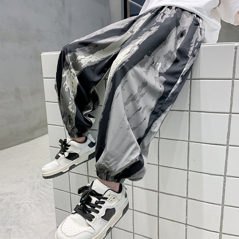 【100-160cm】新登場 ファッション 韓国系 配色 春夏 男の子 ボトムス