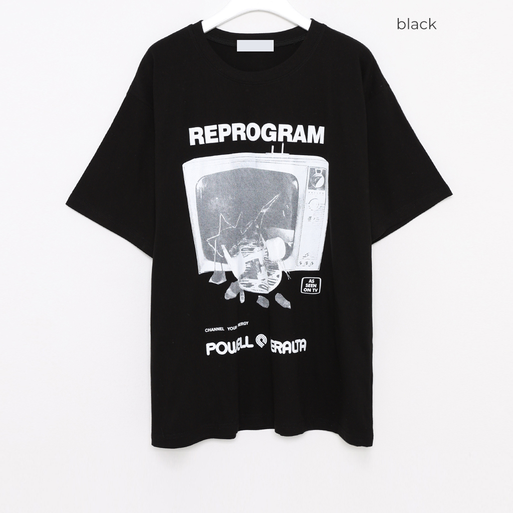 ユニセックスグラフィック半袖Tシャツ