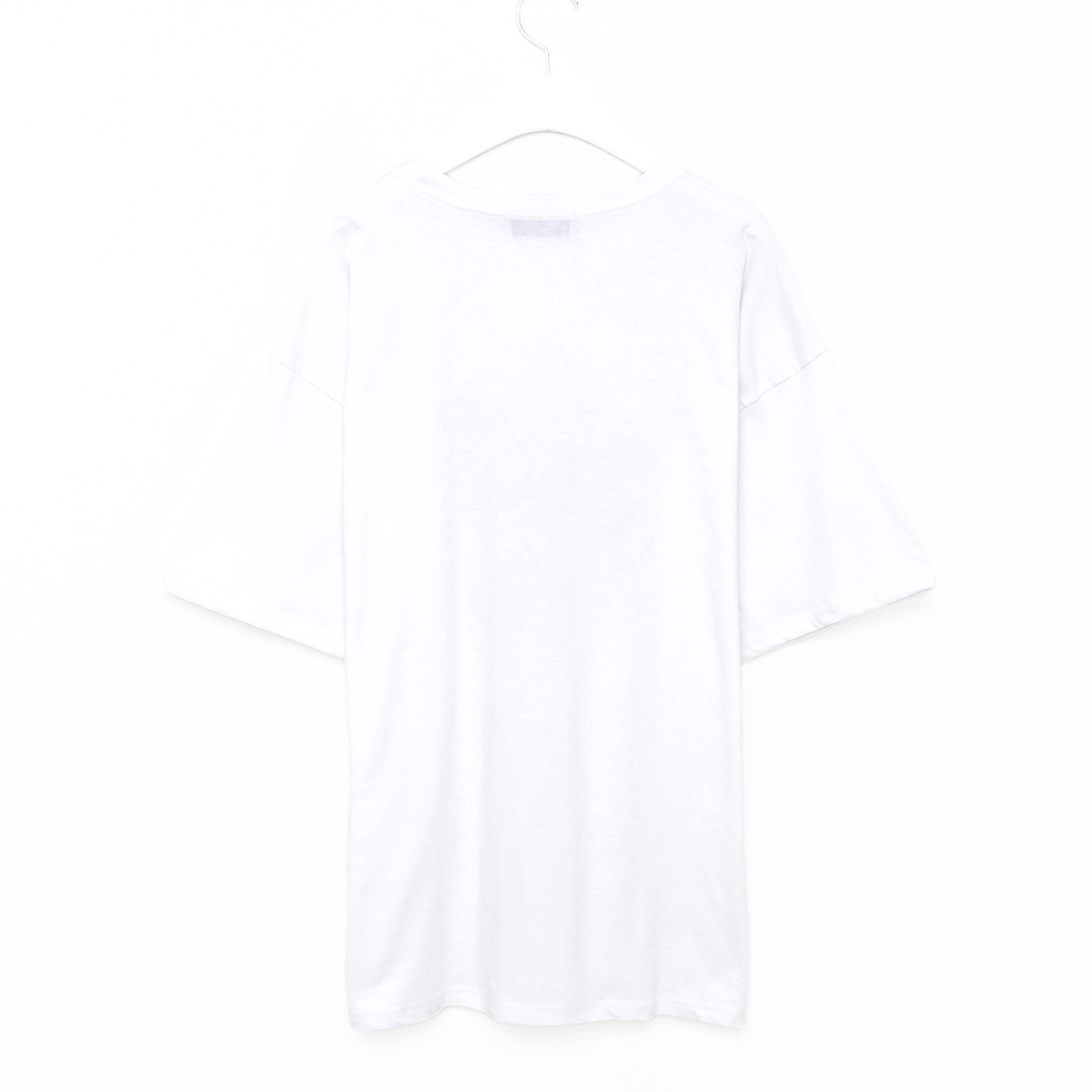 (ユニセックス) フラワープリント半袖Tシャツ