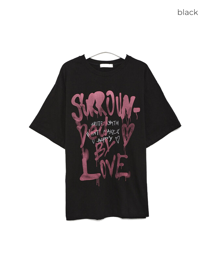 ハンドプリント半袖Tシャツ