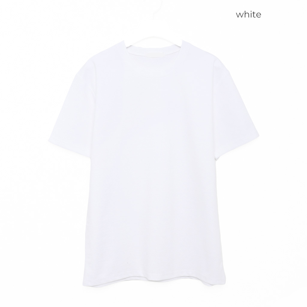 カジュアル無地半袖Tシャツ