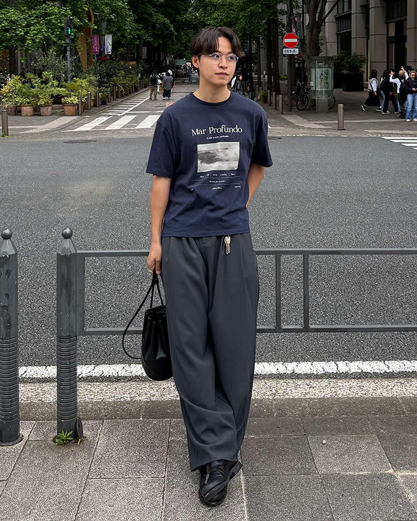 (ORIGINAL) オーシャングラフィックTシャツ