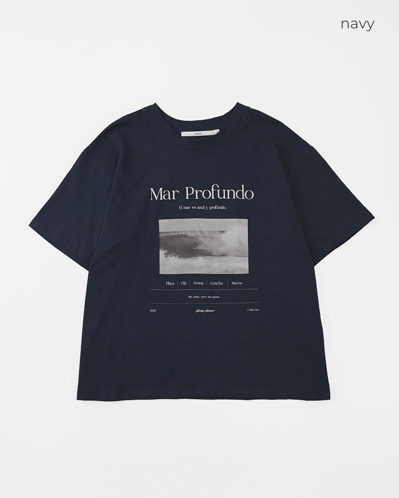 (ORIGINAL) オーシャングラフィックTシャツ