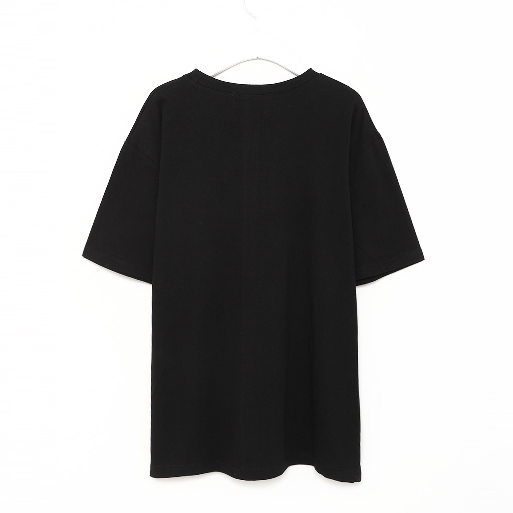 (ユニセックス)ロックプリントTシャツ