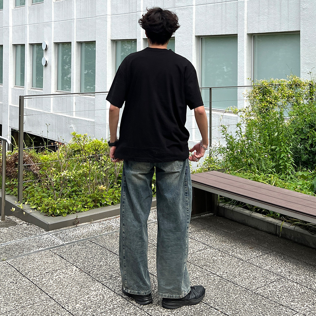ヴィンテージプリント半袖Tシャツ