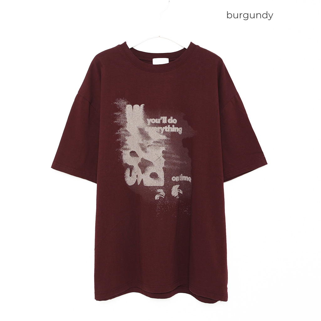 ヴィンテージプリント半袖Tシャツ