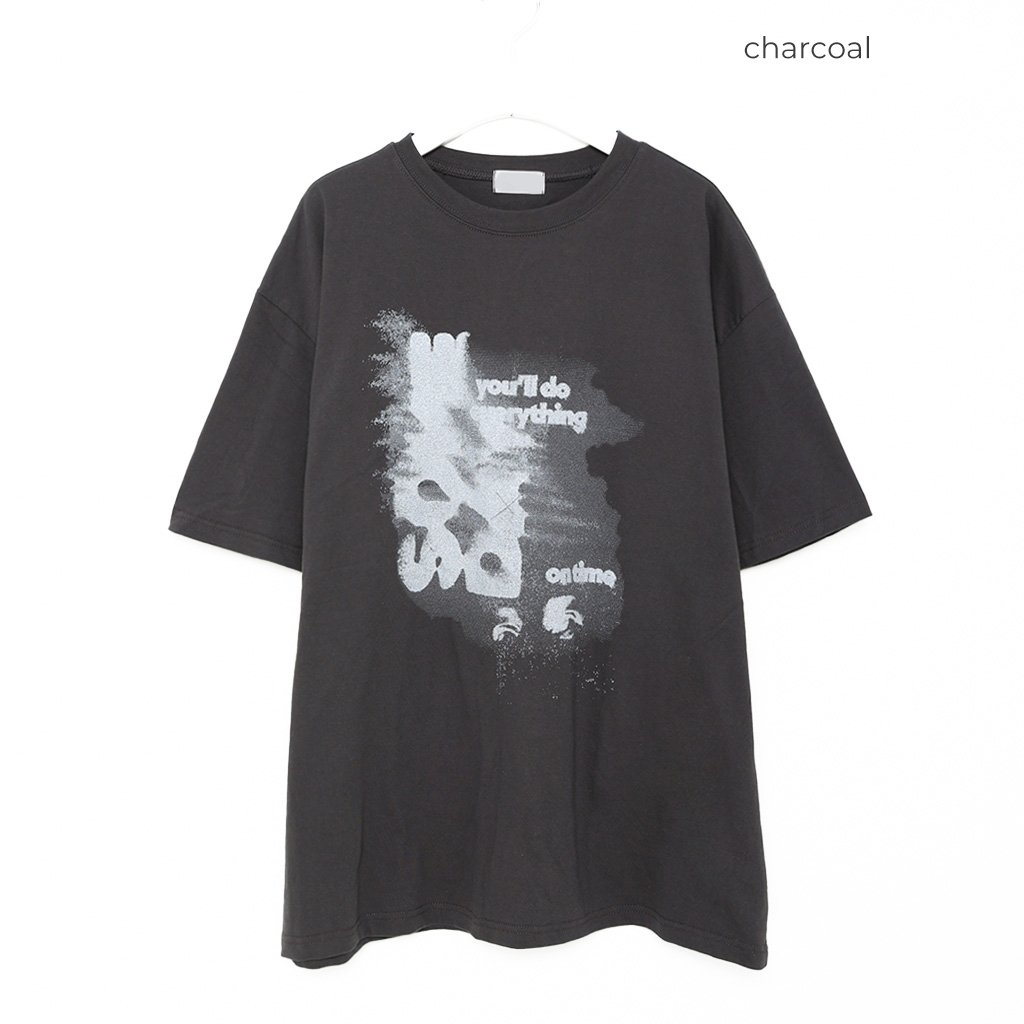 ヴィンテージプリント半袖Tシャツ