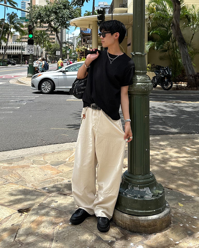 （ユニセックス）ラウンドコット半袖Tシャツ
