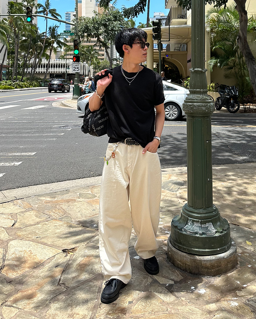（ユニセックス）ラウンドコット半袖Tシャツ