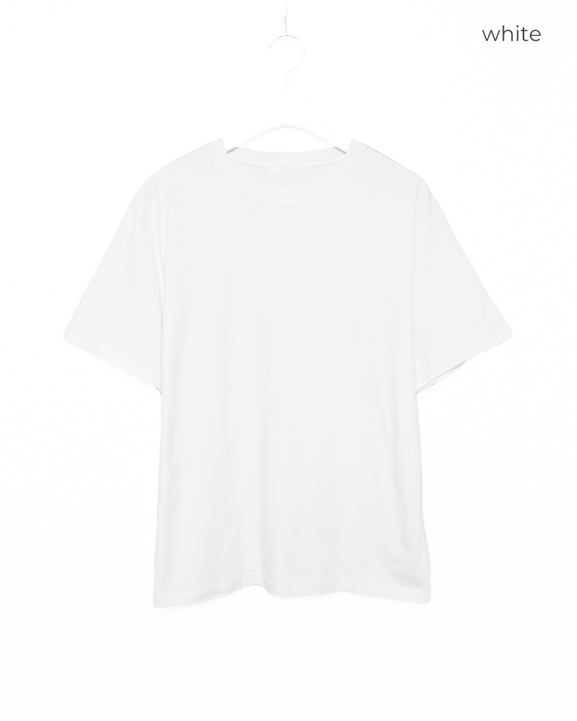 （ユニセックス）ラウンドコット半袖Tシャツ