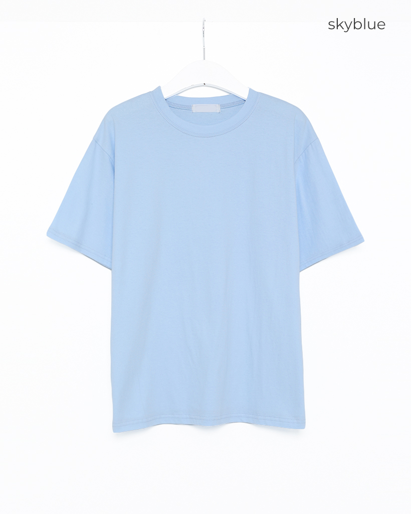 （ユニセックス）ラウンドコット半袖Tシャツ