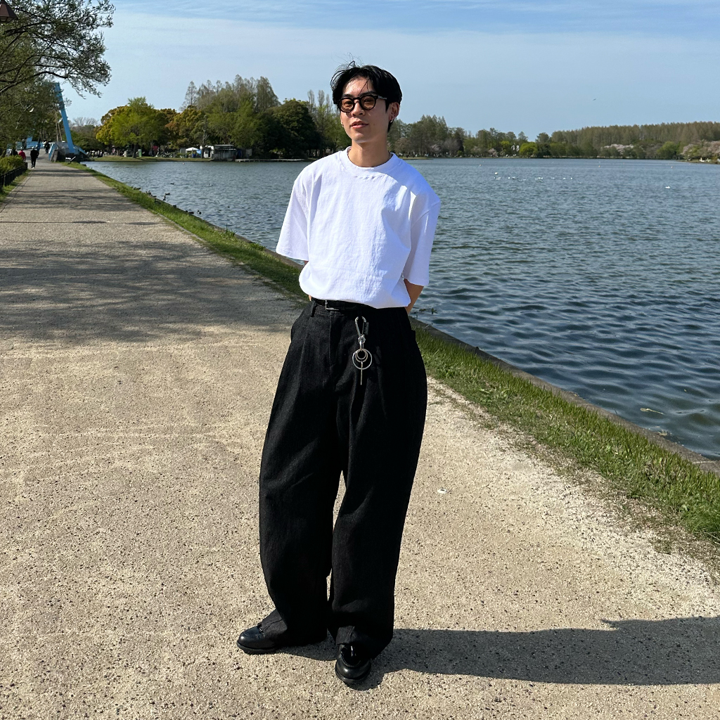 ベーシックカラー半袖Tシャツ