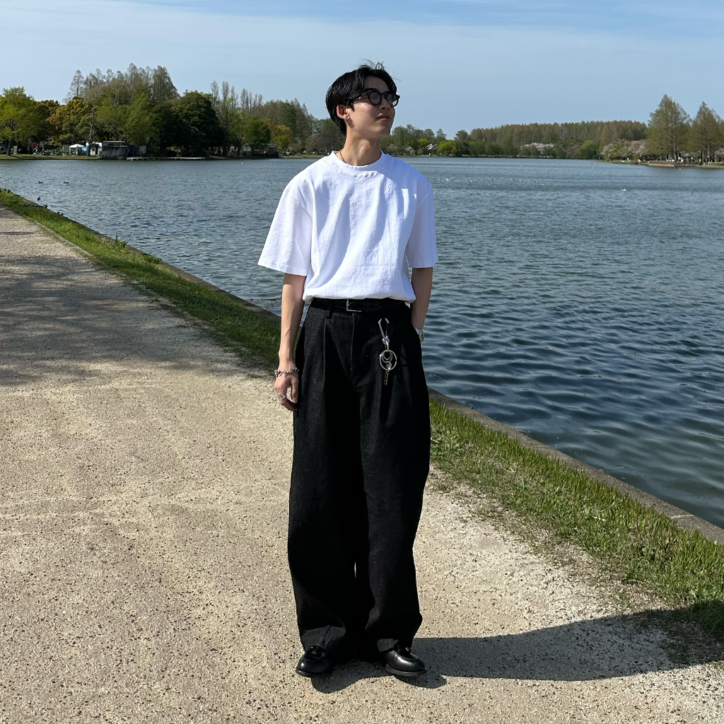 ベーシックカラー半袖Tシャツ