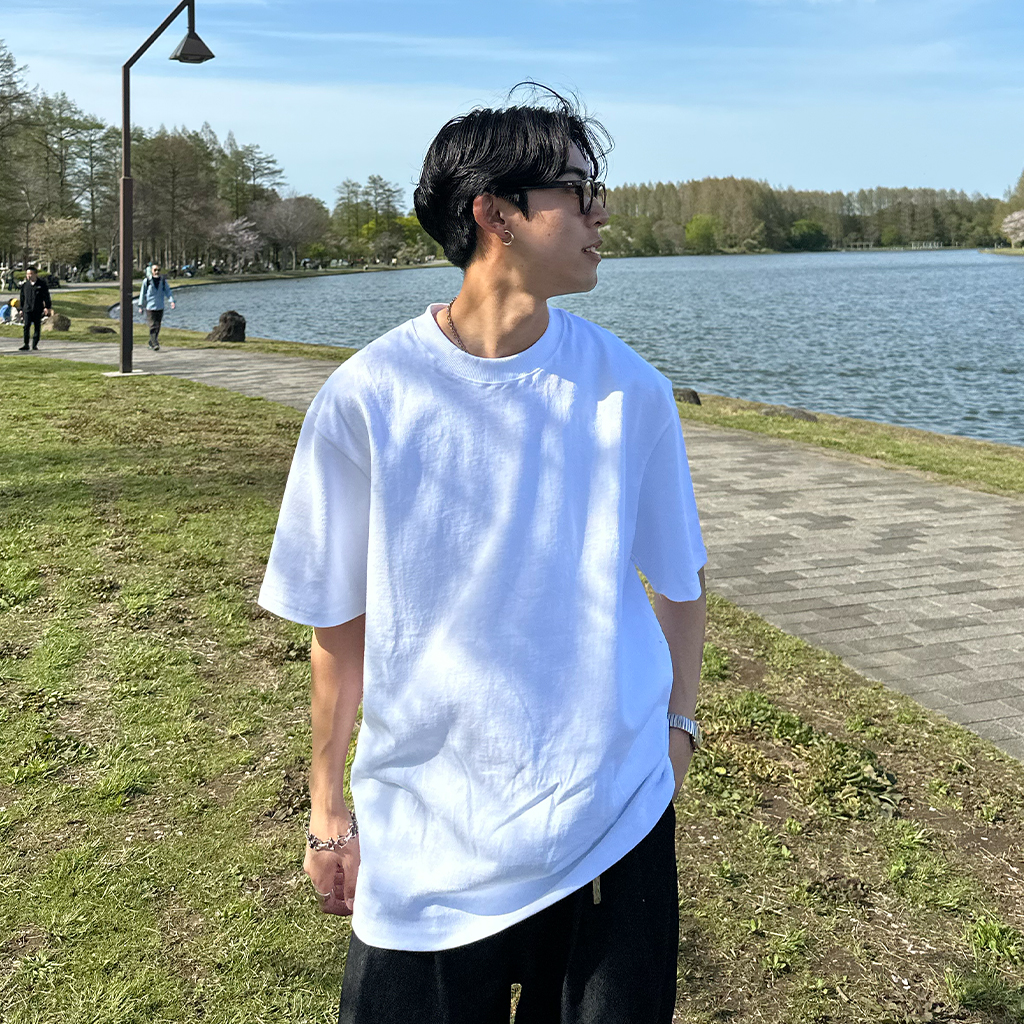 ベーシックカラー半袖Tシャツ