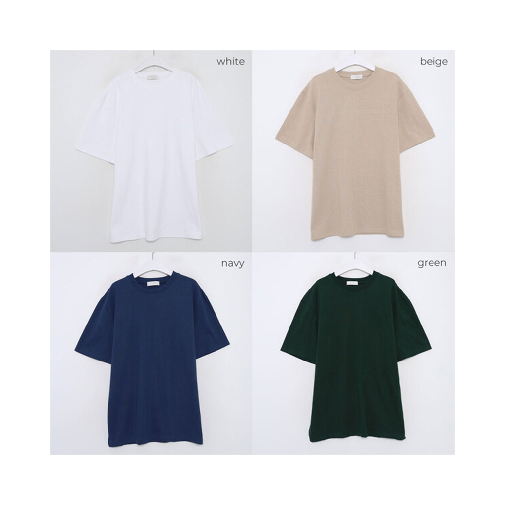 ベーシックカラー半袖Tシャツ