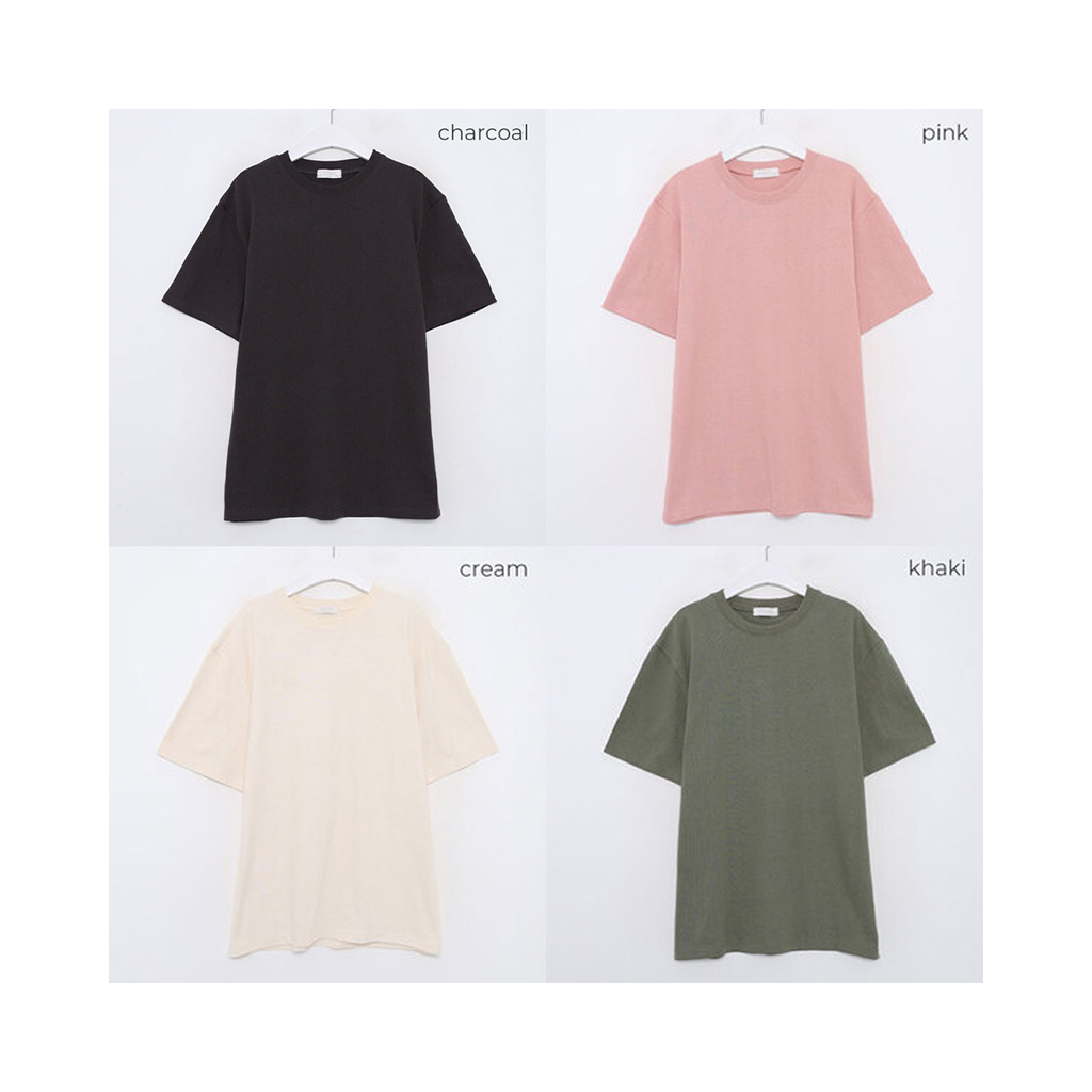 ベーシックカラー半袖Tシャツ