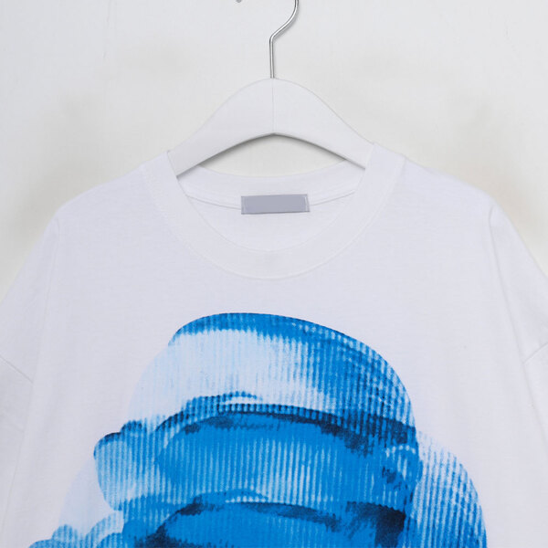 シルエットプリント半袖Tシャツ