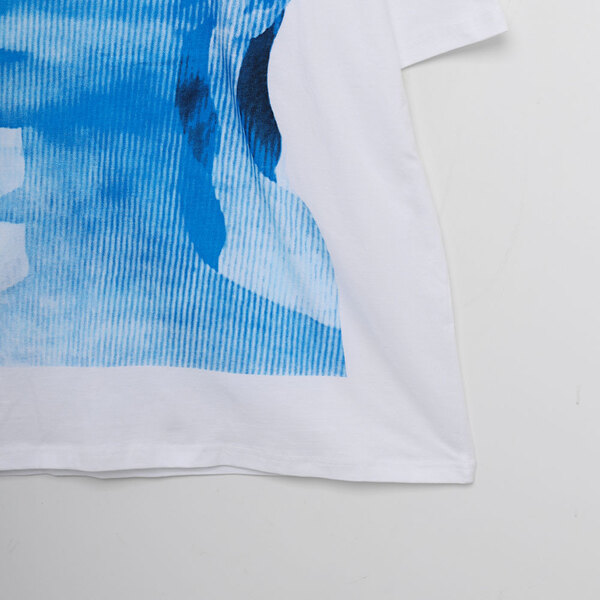 シルエットプリント半袖Tシャツ