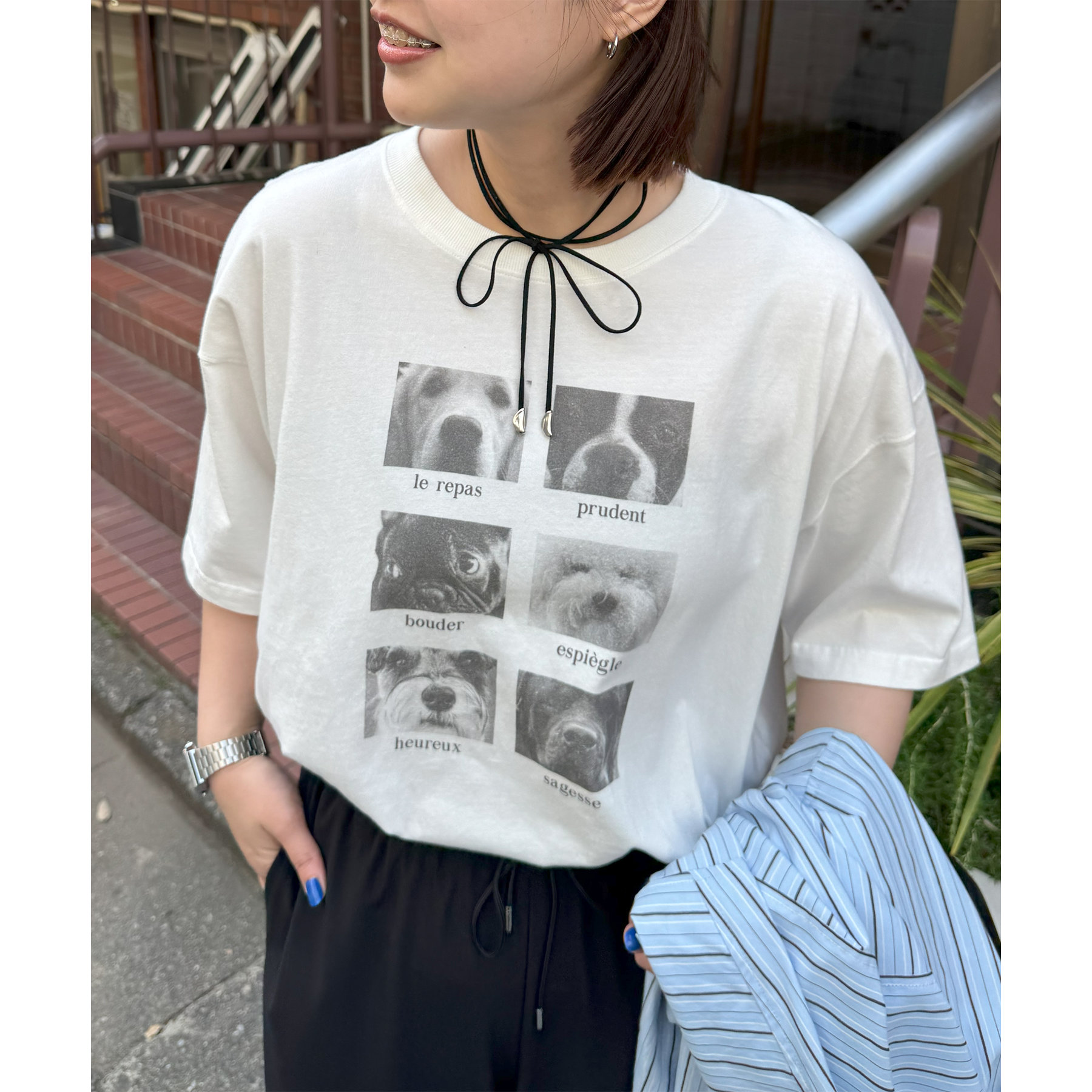 【ユニセックス】アソートアニマルボックスフォトTシャツ