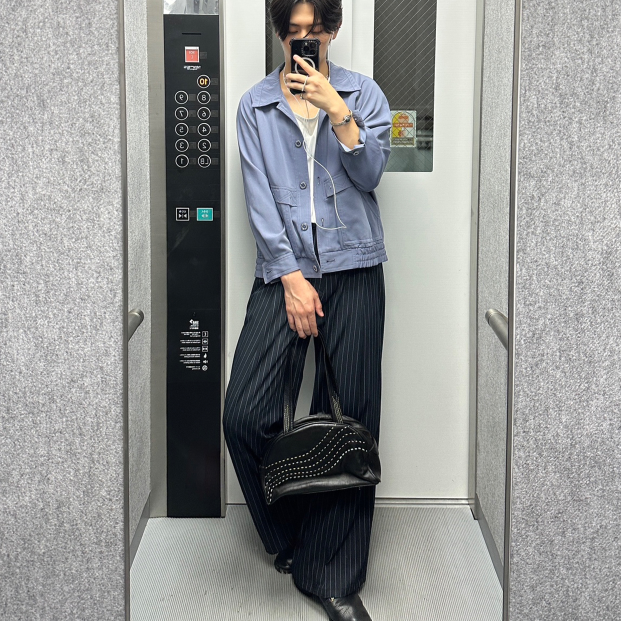 ローストライプスラックス