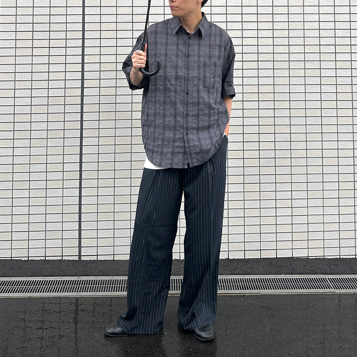ローストライプスラックス