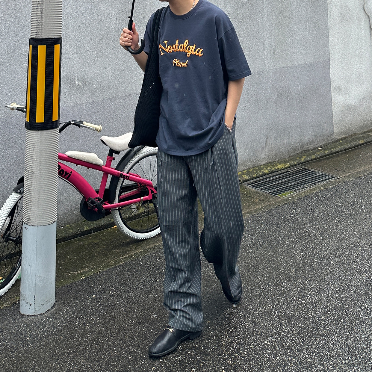 ローストライプスラックス