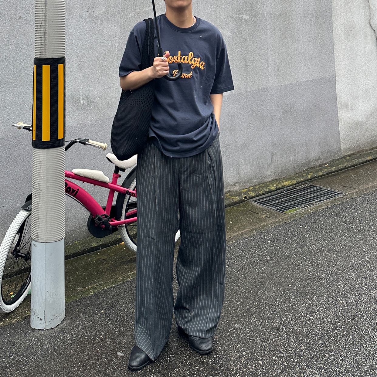 ローストライプスラックス