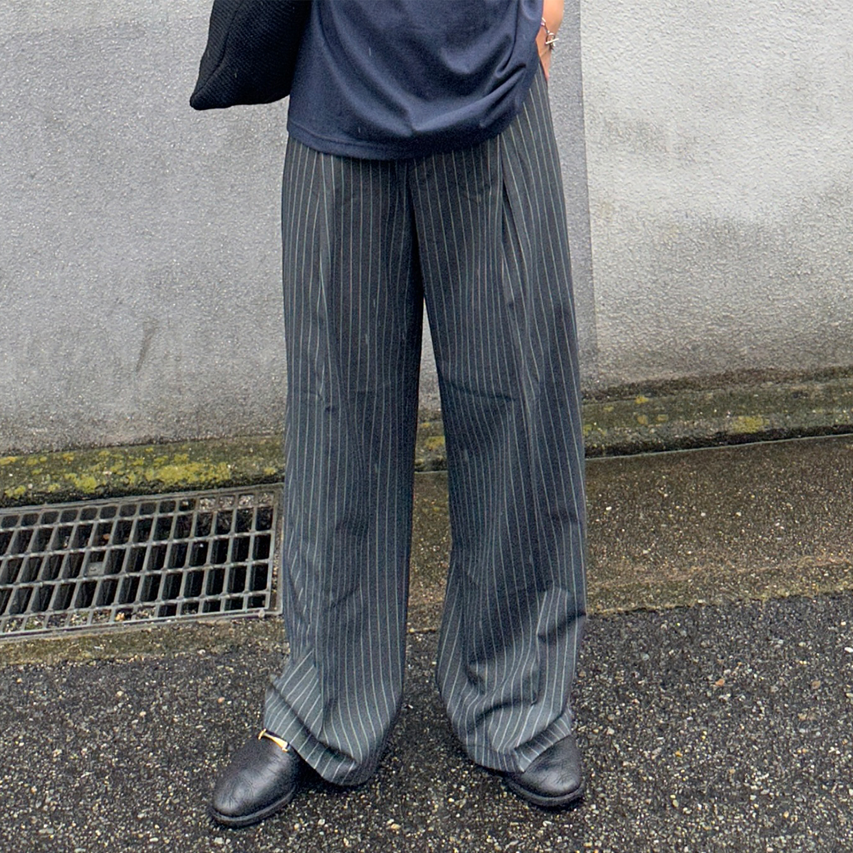 ローストライプスラックス