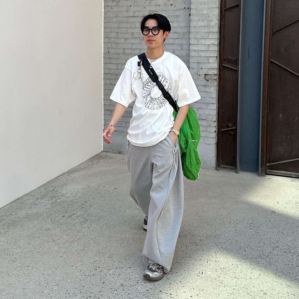 サイドポイント2wayスウェットパンツ