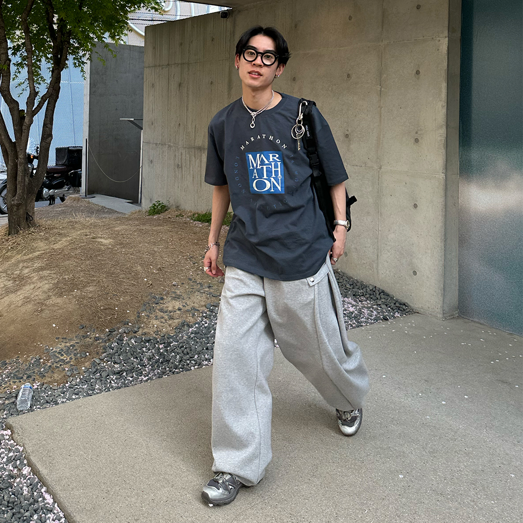 サイドポイント2wayスウェットパンツ
