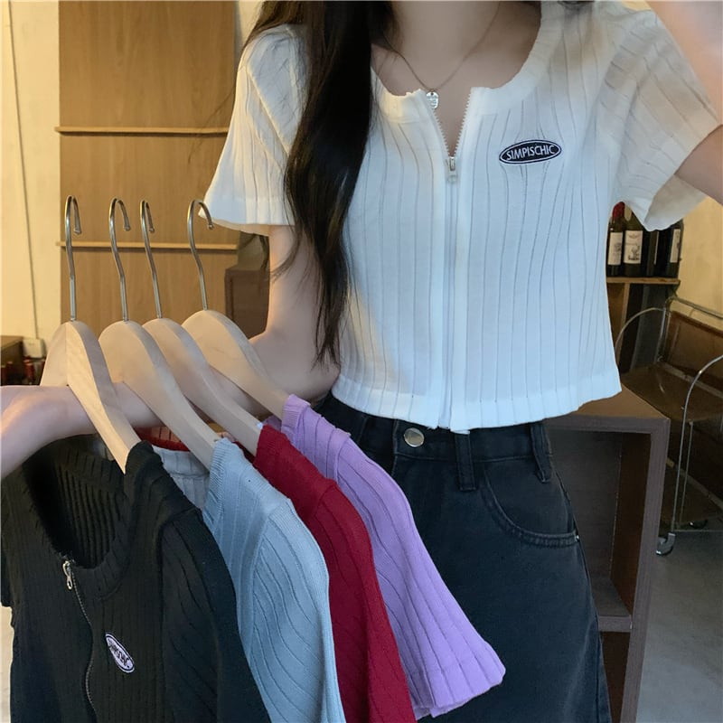 トップス Tシャツ ファッション 半袖 ブラック ホワイト レッド パープル グレー