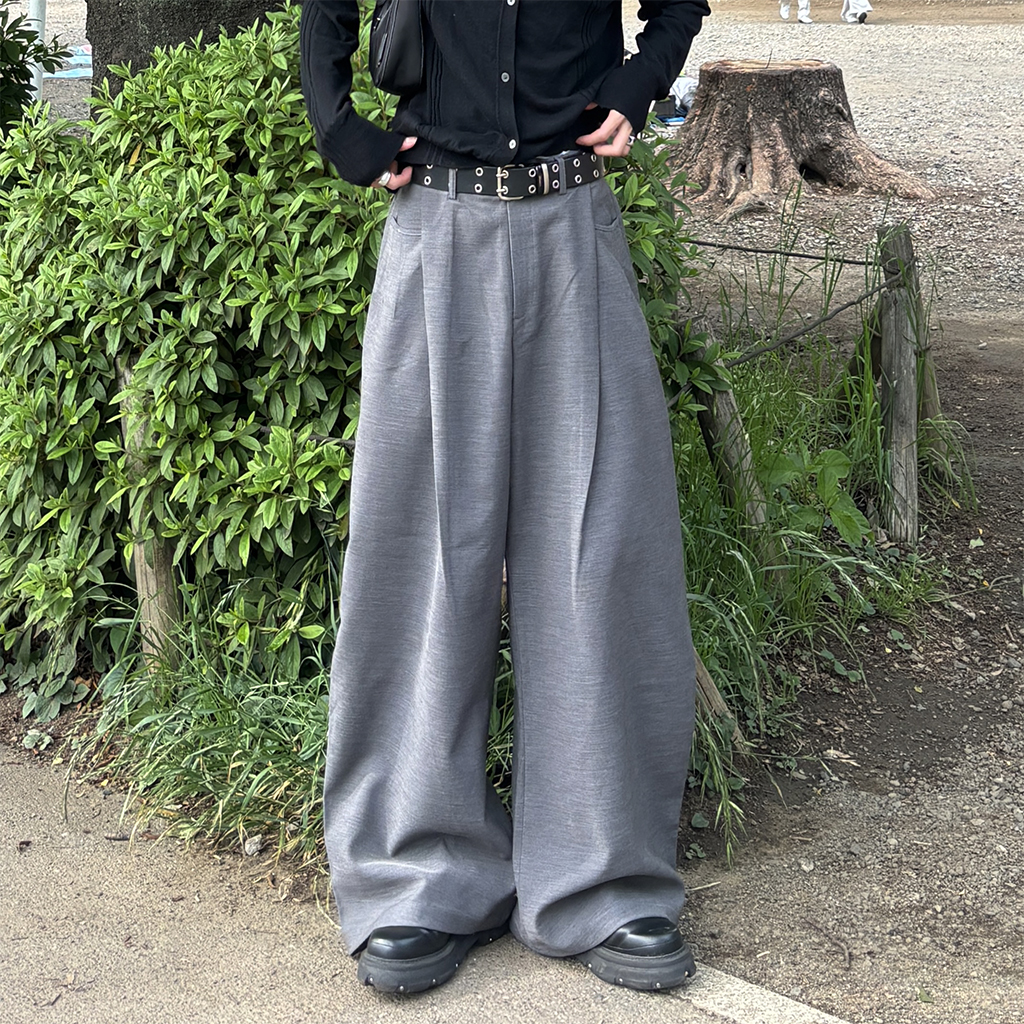 ボリュームワイドスラックス
