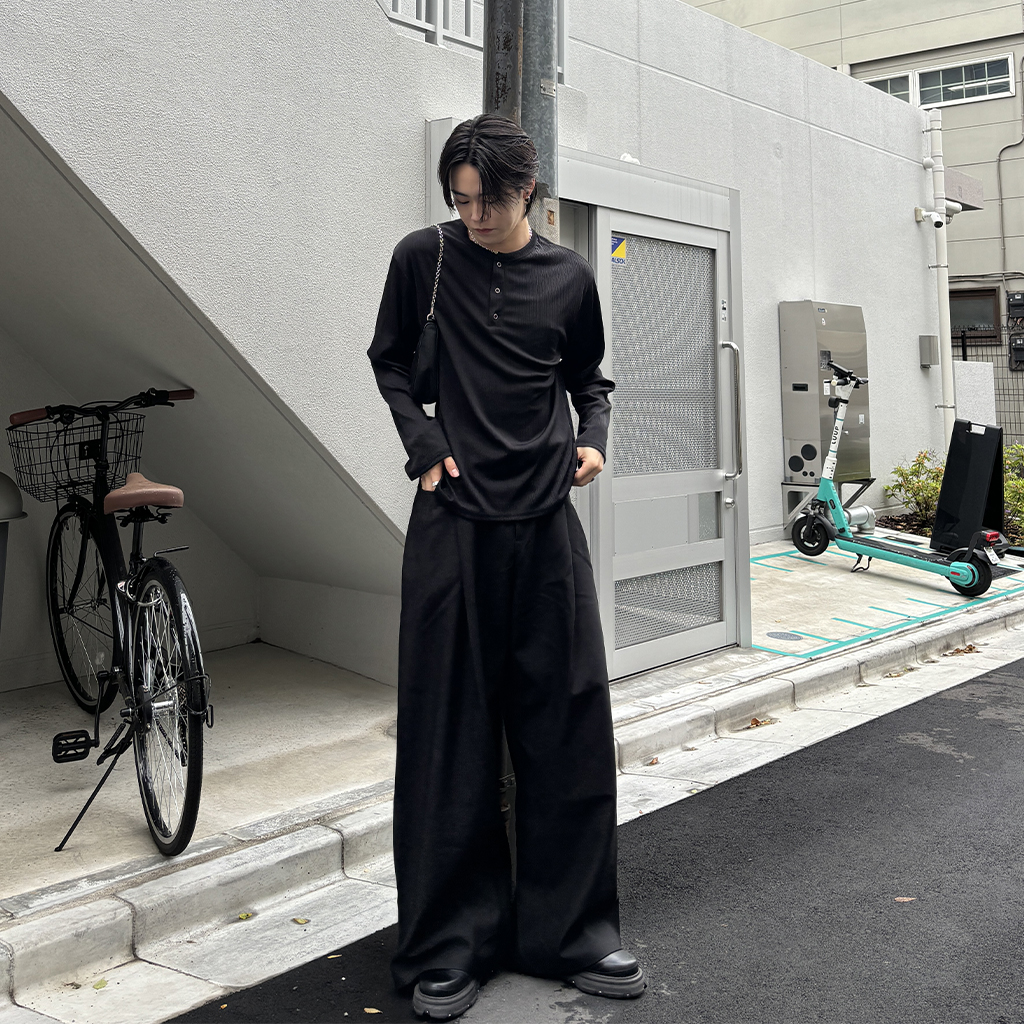 ボリュームワイドスラックス