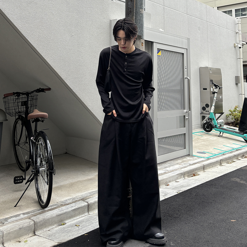ボリュームワイドスラックス