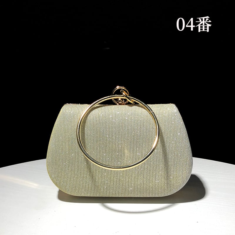 バッグ キラキラ パーティーバック 7色展開 結婚式バッグ チェーンバッグ 手持ちバッグ 二次会 宴会 演奏会