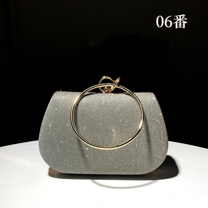 バッグ キラキラ パーティーバック 7色展開 結婚式バッグ チェーンバッグ 手持ちバッグ 二次会 宴会 演奏会